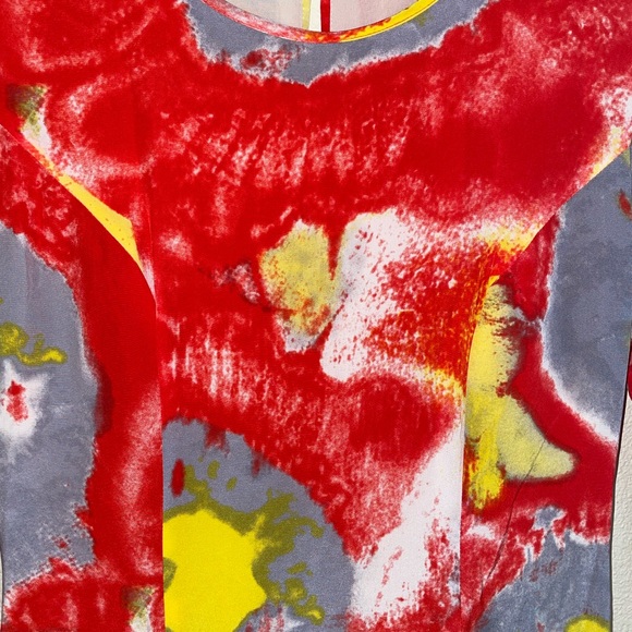 Whistles 100% silk flowery dress - Picture 7 of 13